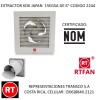2244 Extractor 15EGSA 6" KDK Japan -2244│www.rt.cr