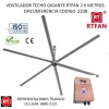 2208 Abanico RTFAN Techo Industrial Mod: DC100-05 2.6 METROS 2208 │www.rt.cr