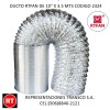 2324 Ducto Flexible Aluminio de 10"- 3.5 metros 2324│www.rt.cr