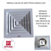 2325 Pariila RTFAN 6" salida de aire -2325│www.rt.cr