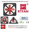 2292 Extractor Metal 24" 220V/60Hz RTFAN FAD60-4 sin persiana -2292│www.rt.cr