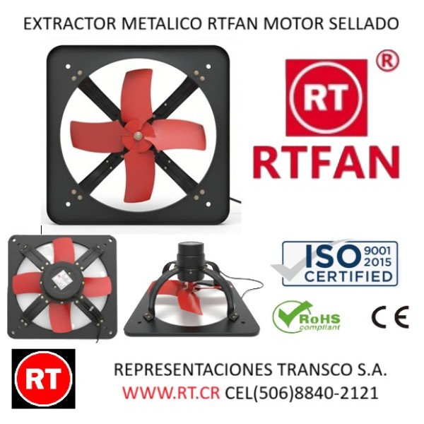 2201 Extractor Metal 8" RTFAN FDA20-4 ...