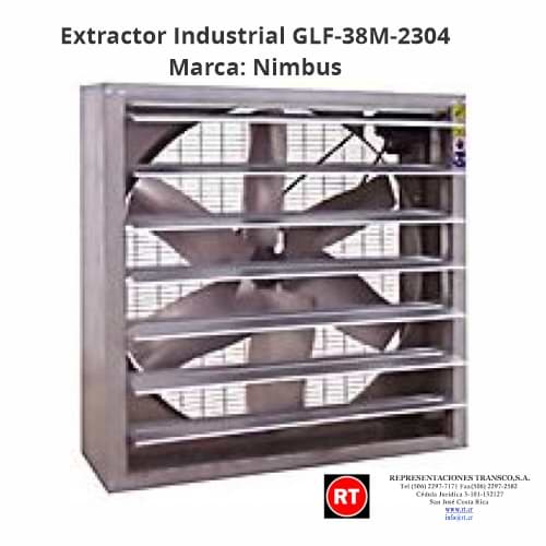 Extractor Industrial Pesado Caudal 85M3