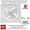 Extractor Industrial Metálico 14" FA-35 con Parrilla de Seguridad | RTFAN Costa Rica