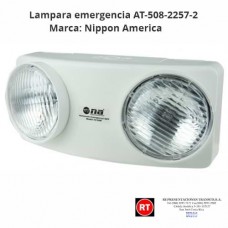 Lampara emergencia AT-508-2257-2│www.rt.cr