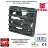 Extractor Metal 16" RTFAN FB40-4 con persiana -2248│www.rt.cr