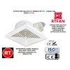Extractor RTFAN 10" Cielitico DPT-35 -2206│www.rt.cr
