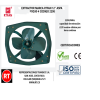 Extractor Metal Turbo 12" 110V/60Hz  RTFAN  FQD30-4  -2298│www.rt.cr