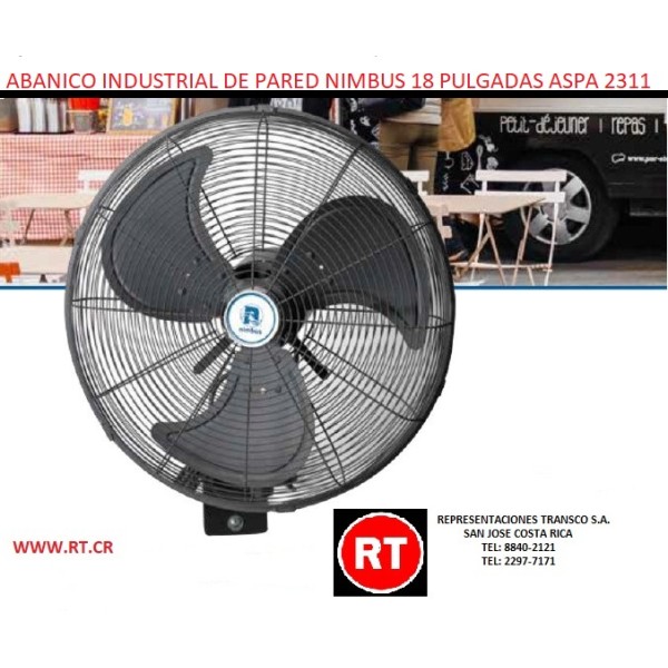 Abanico Industrial de pared 18" FB-45 ...
