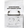 Lampara emergencia SACO LED C/INCENDIO-2257│www.rt.cr
