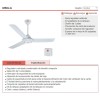 Abanico KDK M56LG Techo Industrial 56" 2264 │www.rt.cr
