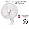 Abanico Contra Agua y Salitre-2266 │www.rt.cr