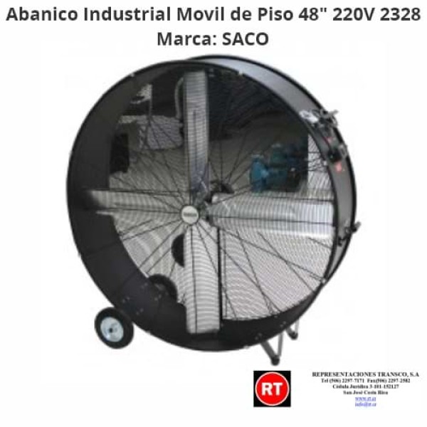 Abanico Industrial Movil de Piso 48" ...
