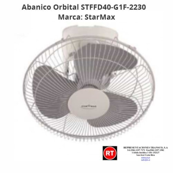 Abanico Orbital StarMax STFFD40-G1F-2230│www.rt.cr