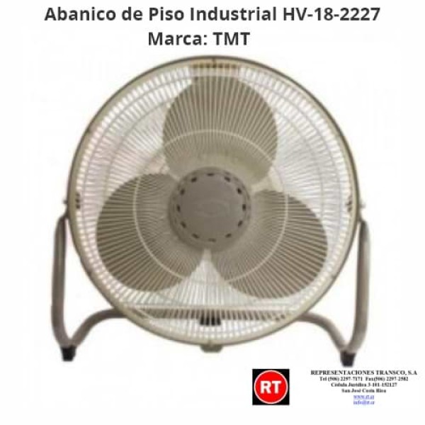 Abanico de Piso Industrial TMT HV-18-2227│www.rt.cr
