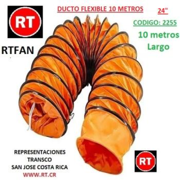 Ducto Flexible PVC RTFAN 24"- 10 ...