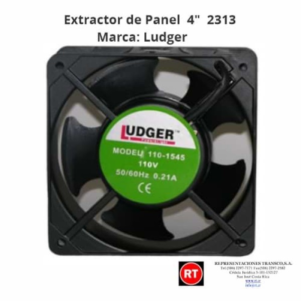 Extractor de Panel Ludger 4" -2313│www.rt.cr